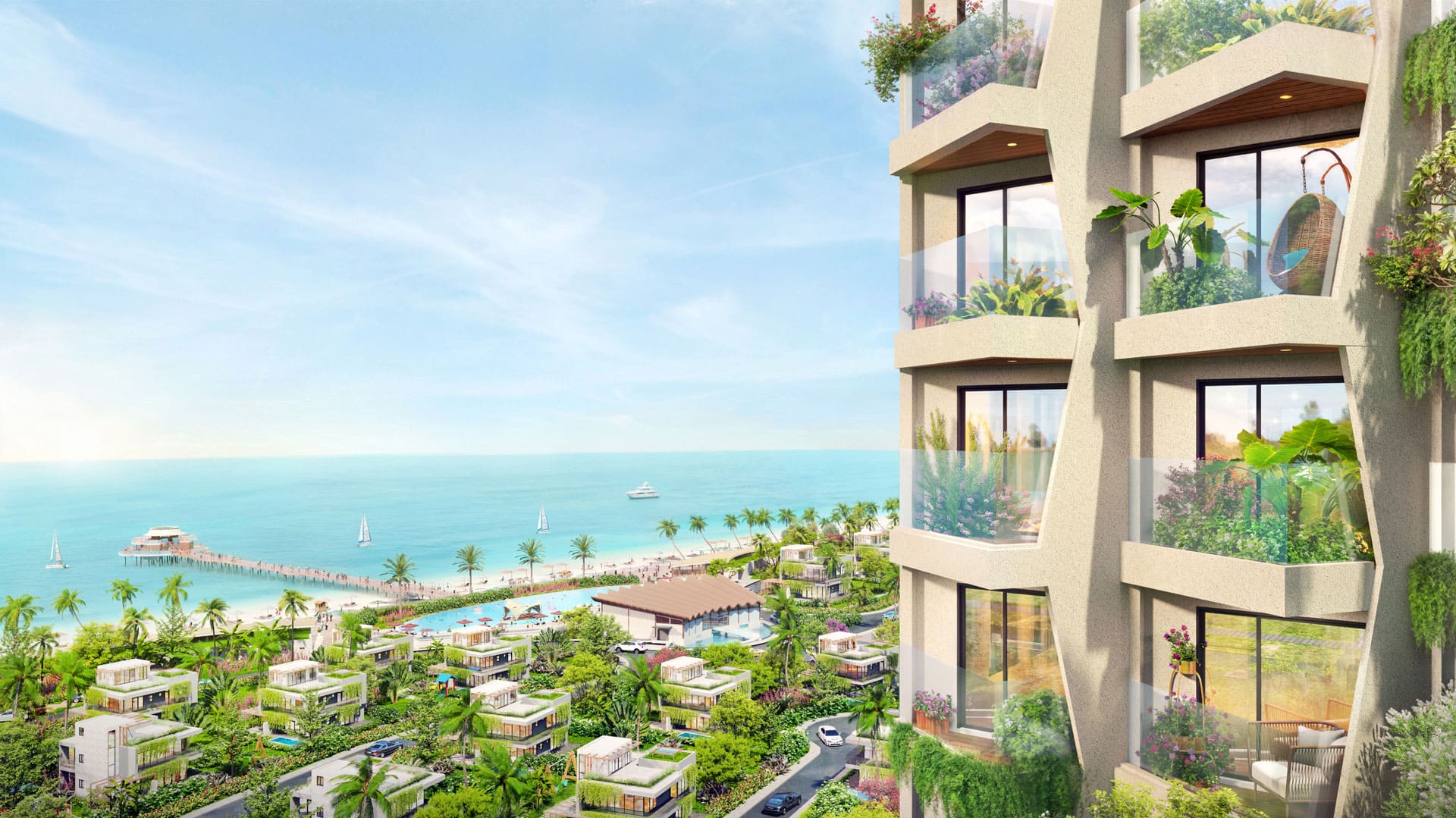 Tiện ích The Maris Vũng Tàu được quy hoạch đồng bộ, hiện đại, tạo nên không gian thư giãn lý tưởng giữa thiên nhiên với chuẩn sống nghỉ dưỡng vượt trội cho cư dân.